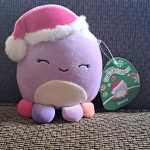 Beula The 5" Octopus Christmas Holiday Plush Squishmallow
